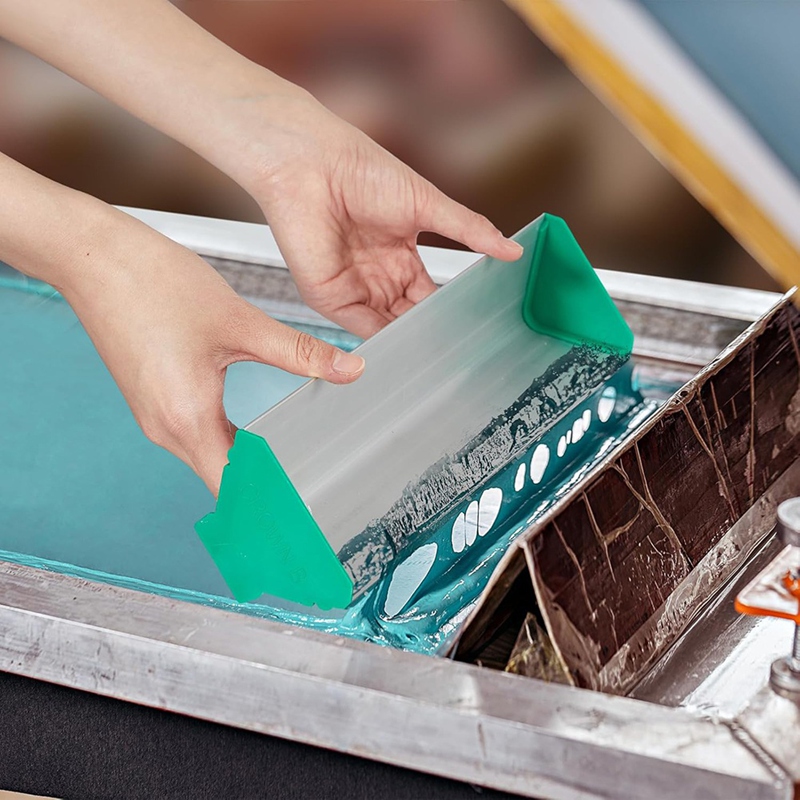 Dual Edge Aluminum Emulsion Scoop Coater for Screen Printing
